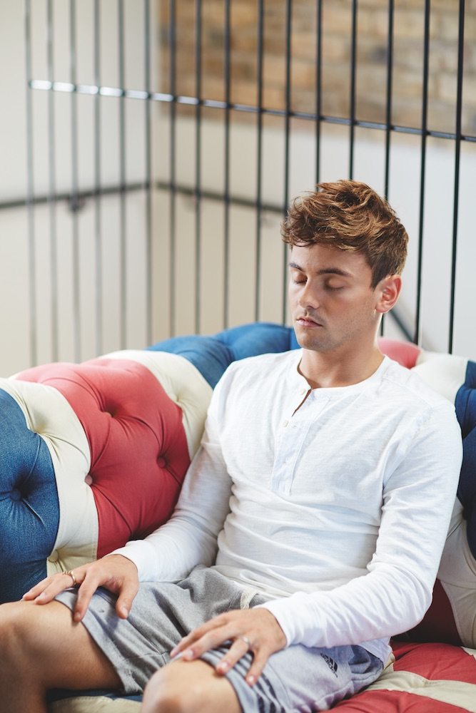 Tom Daley, 5 healthy life hacks from Britain's favourite Olympian meditation