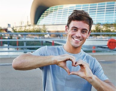 Tom Daley, 5 healthy life hacks from Tom Daley by Healthista