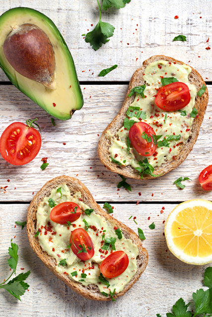 avocado, eating out as a vegan - 4 week no meat, egg or dairy challenge by healthista