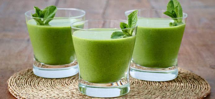 60 second smoothies best smoothie for energy soothing mint lemonade