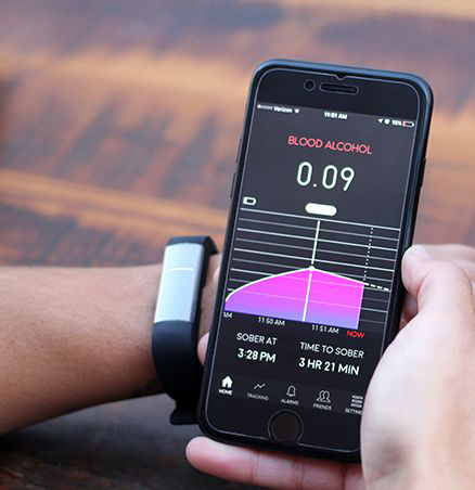 drunk tracker gadget, This new gadget will tell you how drunk you are by healthista