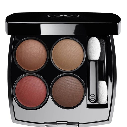 Chanel Les 4 Ombres Multi Effect Quadra Eyeshadow in Candeur and Experience, ruth negga's makeup artist, by healthista.com