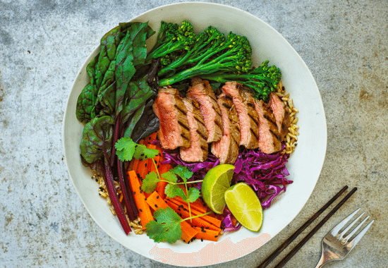 Korean Beef Red Cabbage, 5 bowls of goodness that will help you drop off the pounds, by Healthista.com