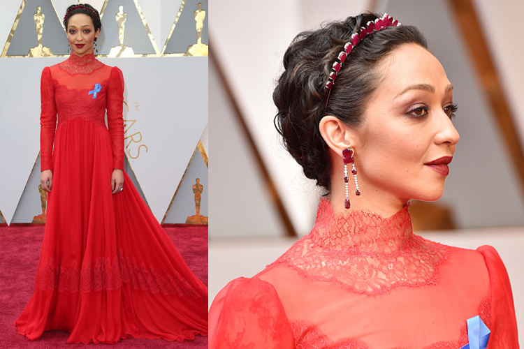 Ruth Negga's makeup artist reveals how to get her red carpet look, by healthista (3)