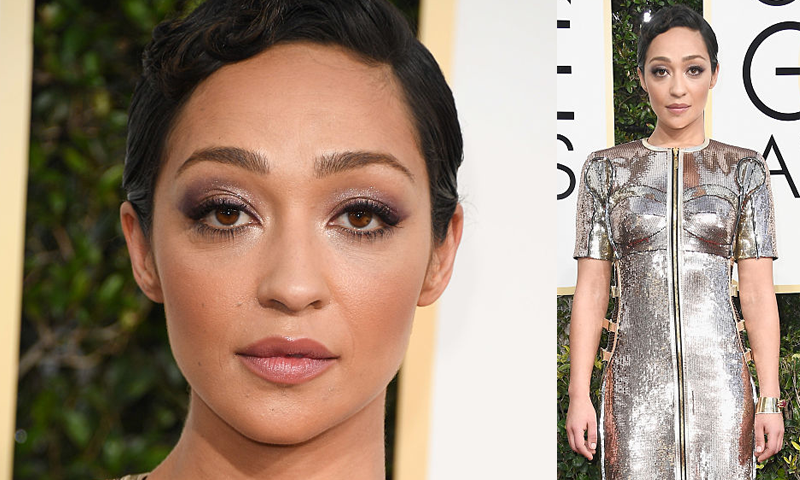 Ruth Negga's makeup artist reveals how to get her red carpet look, by healthista , golden globes