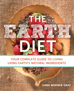 The earth diet front cover, What I've learned from my 4 week vegan challenge PLUS the best vegan cookbooks by healthista