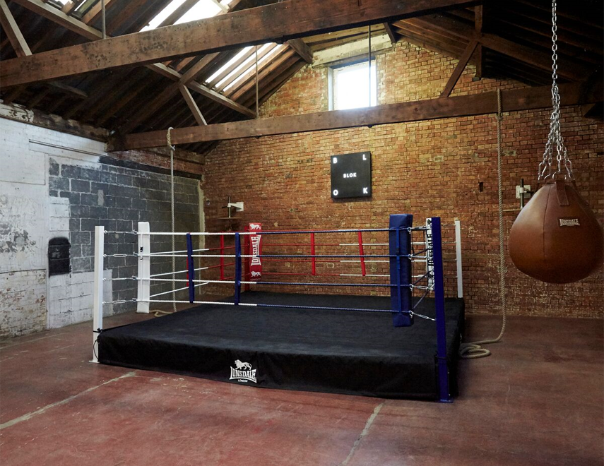 The boxing ring at BLOK