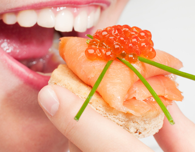 eating salmon, what to eat for better skin by healthista.com