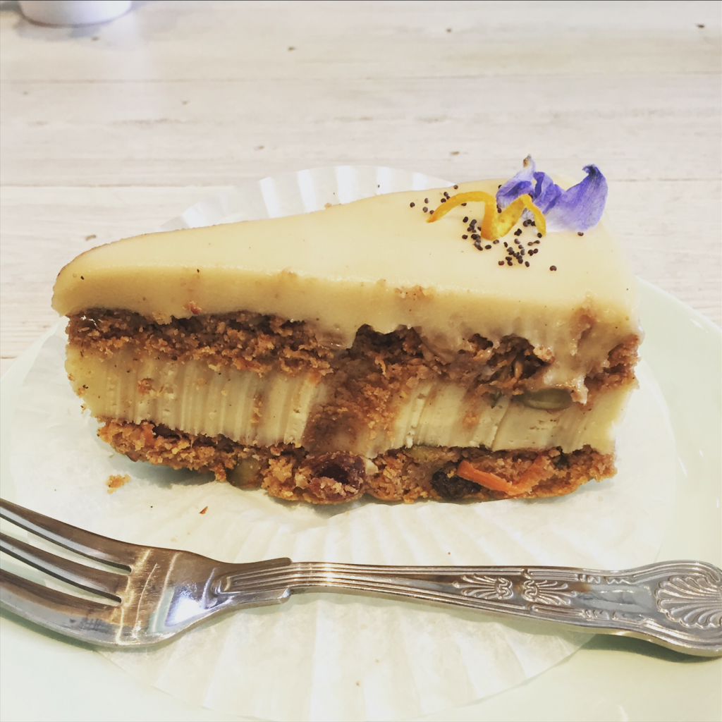 life after detox. carrot cake