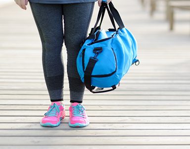 Gym bag must haves. Featured. Healthista