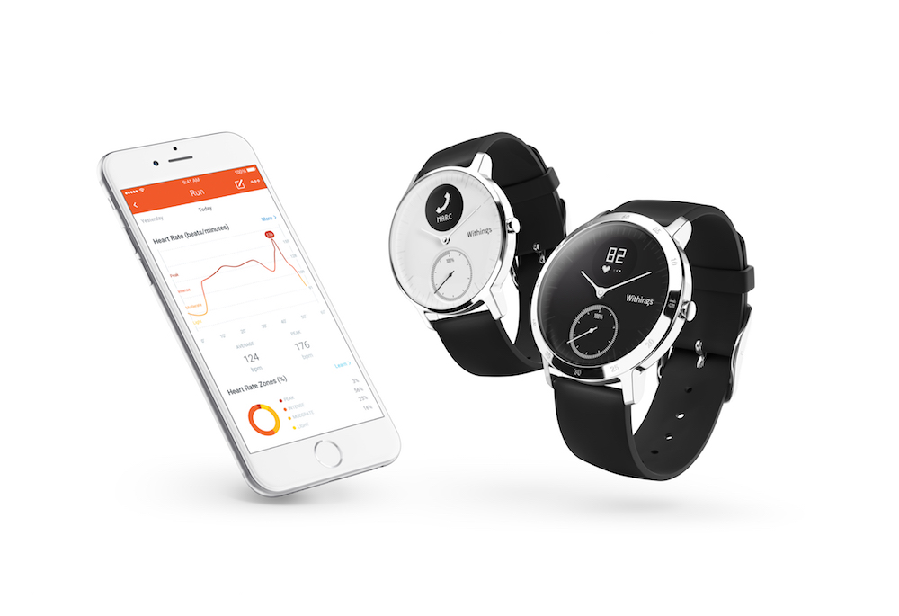 best fitness trackers. withings steel hr. healthista