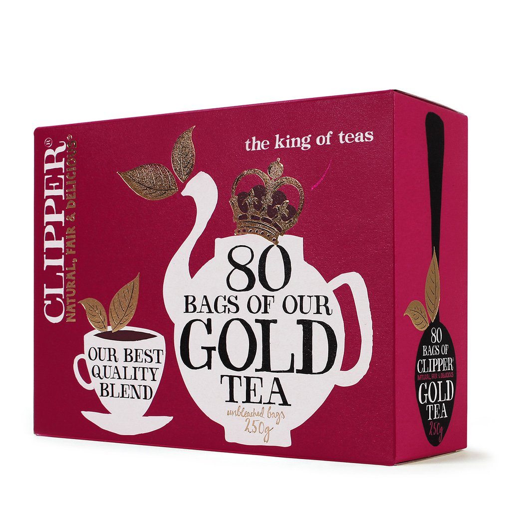 clipper everyday gold tea, best fairtrade foods, by healthista.com