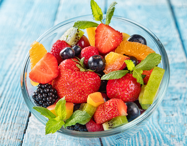 fruit salad, what to eat for ageing skin by healthista.com