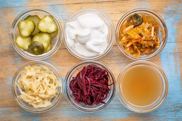 Good bacteria is found in fermented foods such as yoghurt, sauerkraut and kimchi