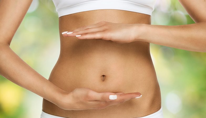 stomach-with-hands-the-probiotic-proven-to-help-IBS