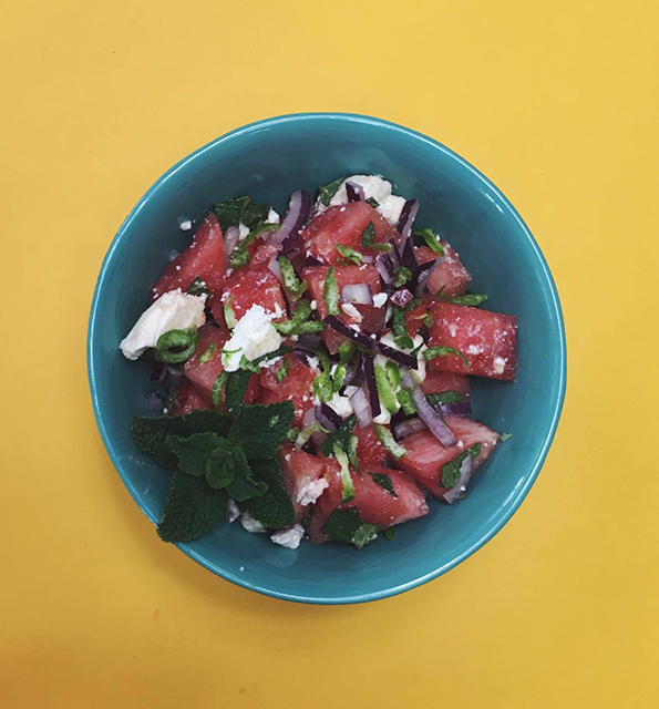 watermelon salad, meat-free monday recipes watermelon and feta salad by healthista