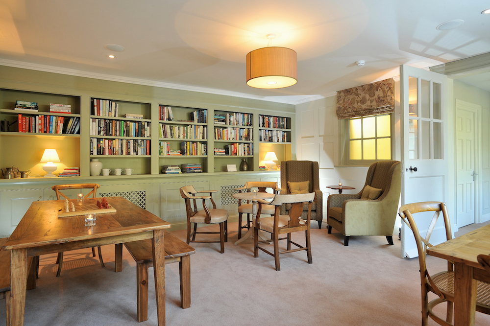 ConghamHall_Library Spa of the week: Congham Hall, Norfolk, England Healthista