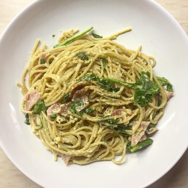Dairy free spaghetti carbonara (yes, it's a thing!) Healthista