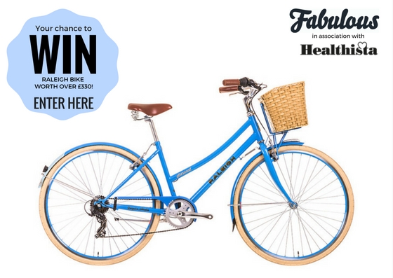 fabulous healthista diet survey raleigh bike giveaway