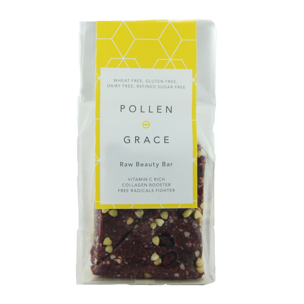 pollen and grace bar, best raw snacks by healthista