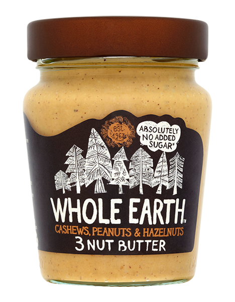 whole earth cashew butter, best nut butters by healthista