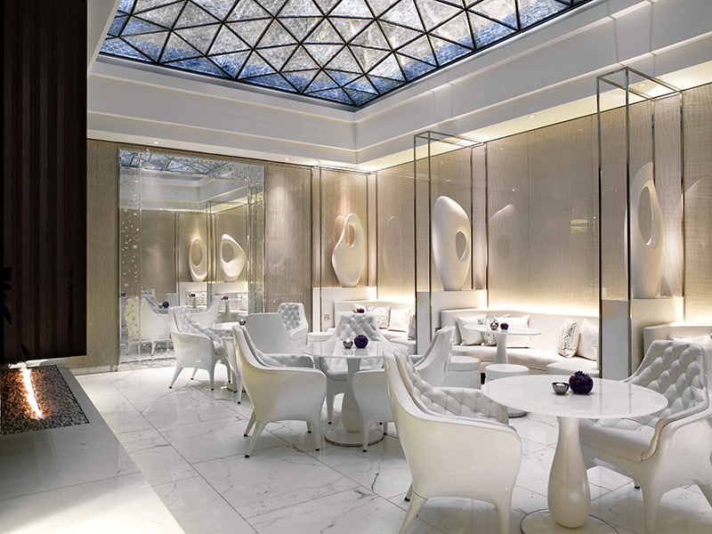 The Spa Lounge, spa of the week corinithia london, by healthista.com