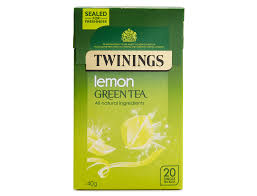 Twinings Lemon Green Tea, 9 best tasting green teas for beginners, by healthista.com