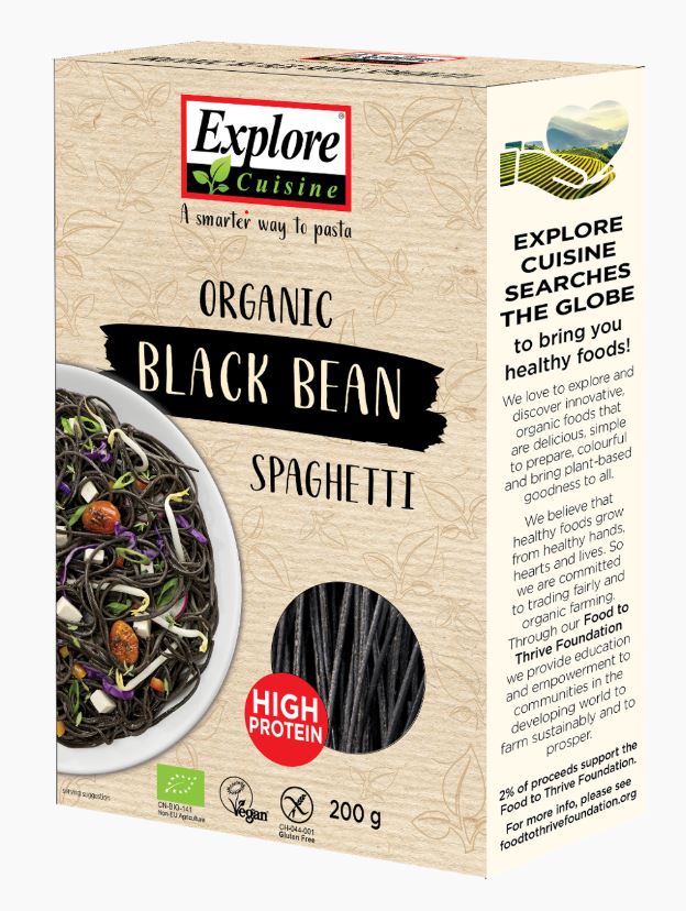 black bean spaghetti