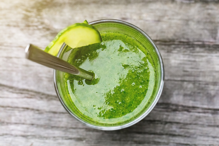 green smoothie, sugar-free diet diaries by healthista