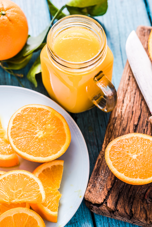 squeezed orange juice, secrets of doctors with beautiful skin by healthista