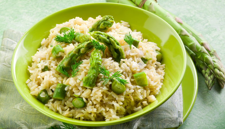 How to cook healthy for beginners, spring green pilaf, posh rice, by healthsita.com (2)