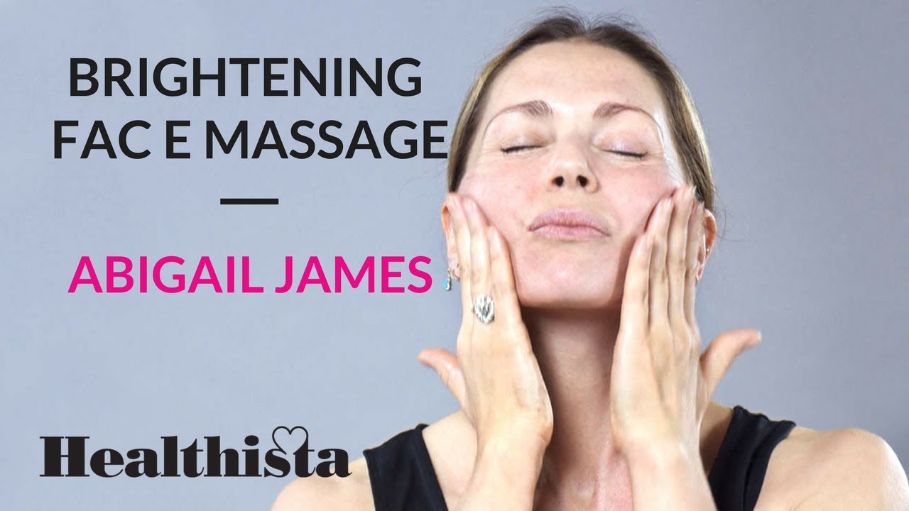 how to get glowing skin 3minute brightening face massage