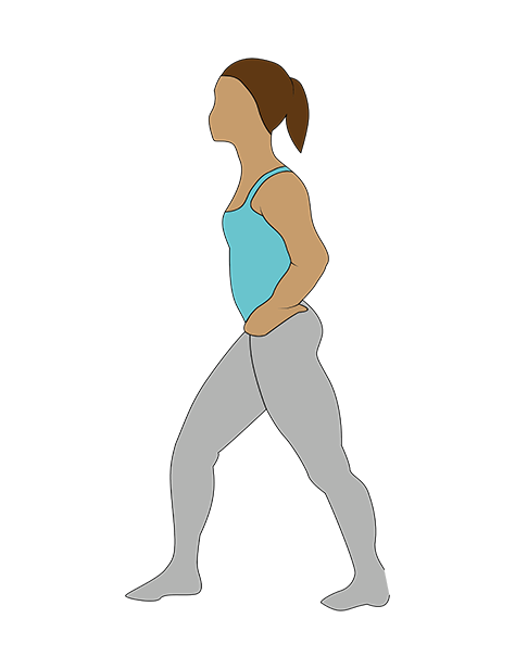 quad stretch, Katarina Johnson-Thompson's workout for non-athletes by healthista