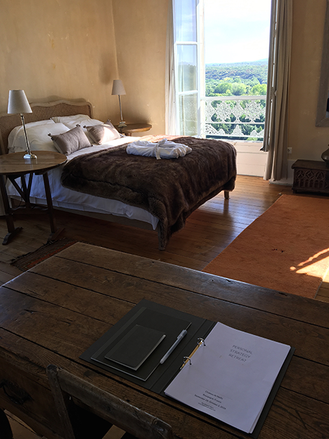 bedroom, Spa of the week Personal Strategy Retreats with Julie Hosler in France by healthista