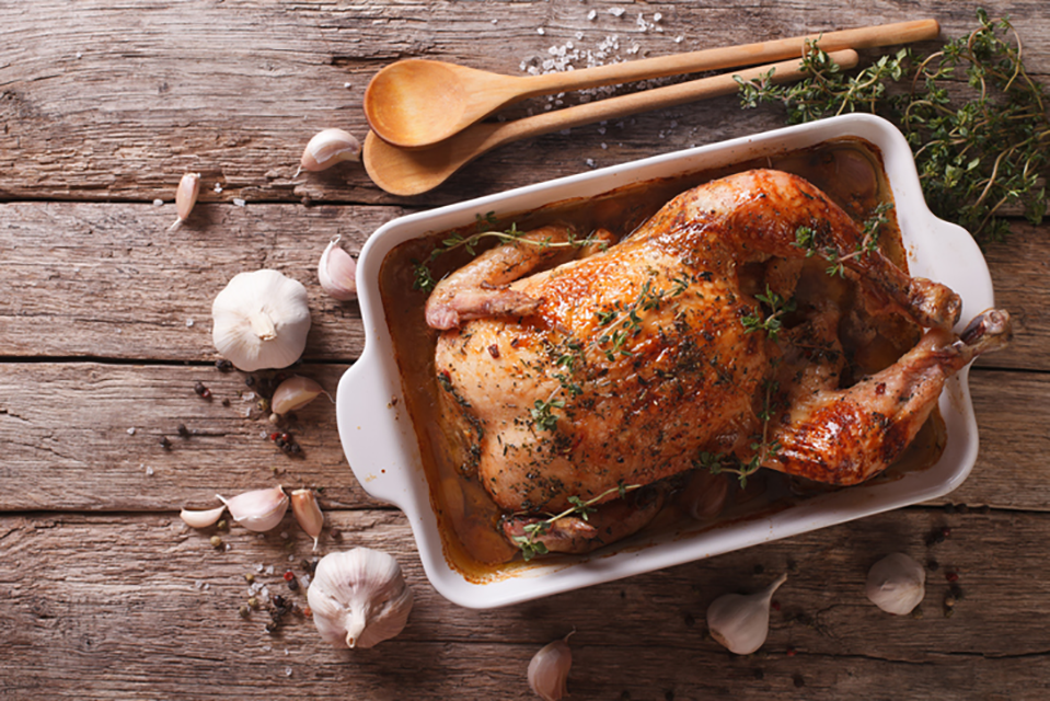 chicken roast, what an athlete eats in a day by healthista