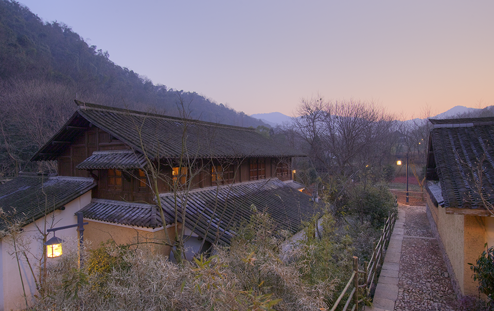 evening at resort, Amafayun resort china hongzhou spa of the week by healthista