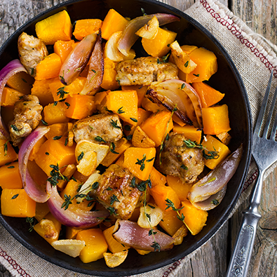 chicken and squash tray bake, macros for weight loss, Macros - how to use them with EASY recipes, david kingsbury, by healthista