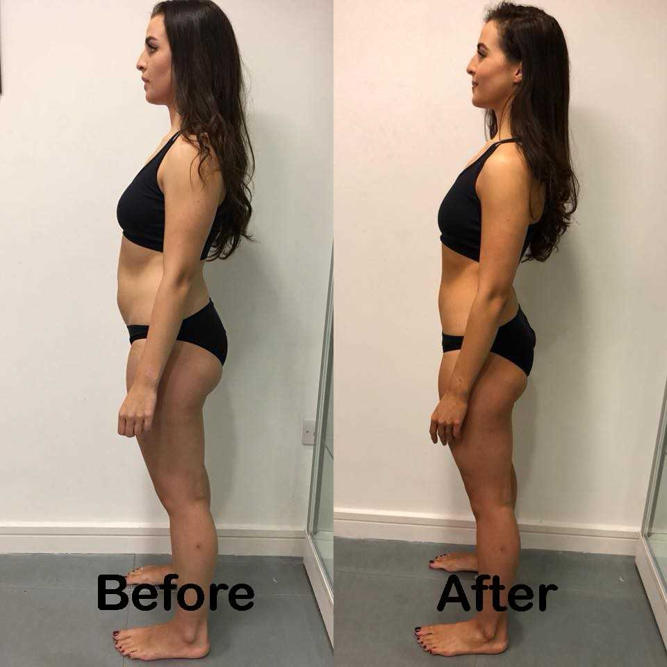 8 week weight loss transformation Healthista's Vanessa Chalmers' results