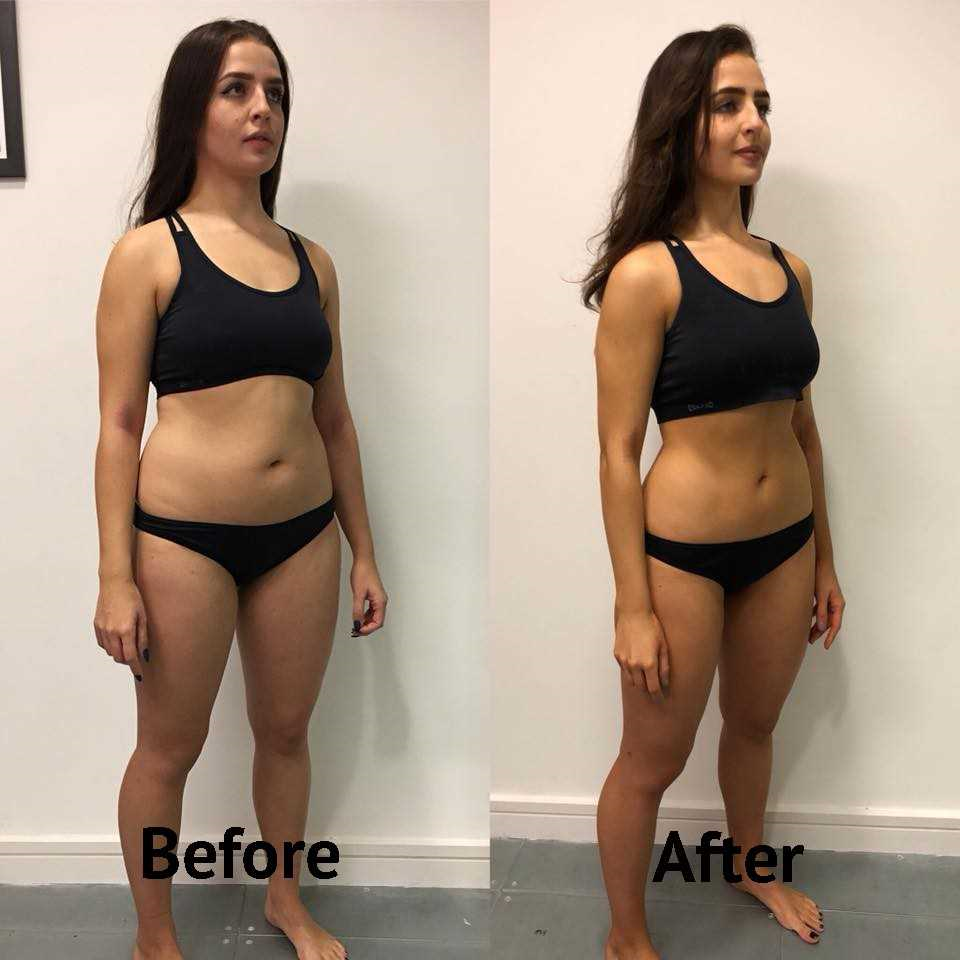 8 week weight loss transformation Healthista's Vanessa Chalmers' results