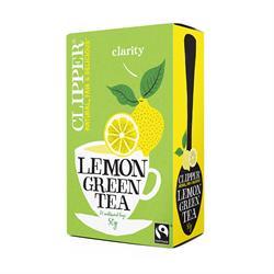 Clipper Green Tea with Lemon best teas international tea day healthista