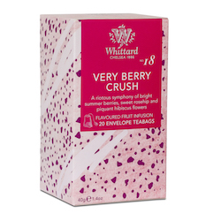 Whittard's Very Berry Crush tea best teas international tea day healthista