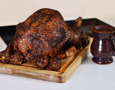 roast turkey, healthy Christmas recipes for people with digestive problems by Healthista.com