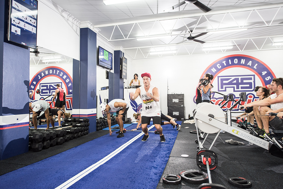 F45 training, best fitness studios in london by healthista