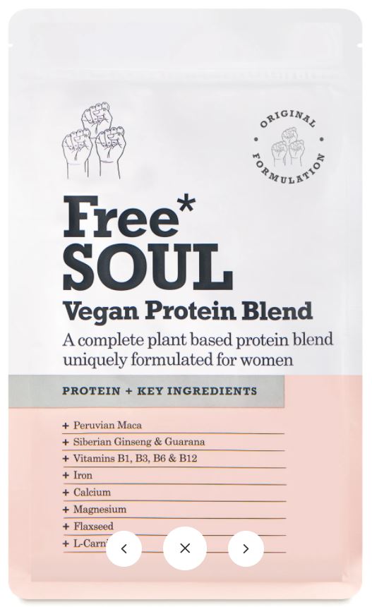 Free Soul Vegan Protein Blend best tasting protein powder