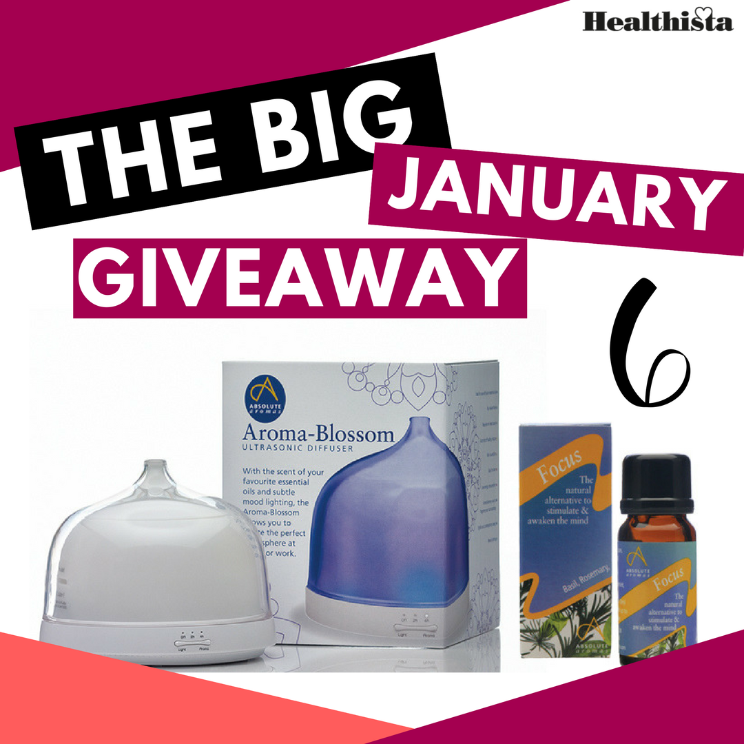 Healthista Big January Giveaway Absolute Aromas Win