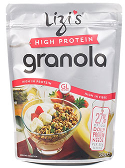 lizzis high protein, Best breakfast granolas that are shop-bought AND healthy, by healthista.com