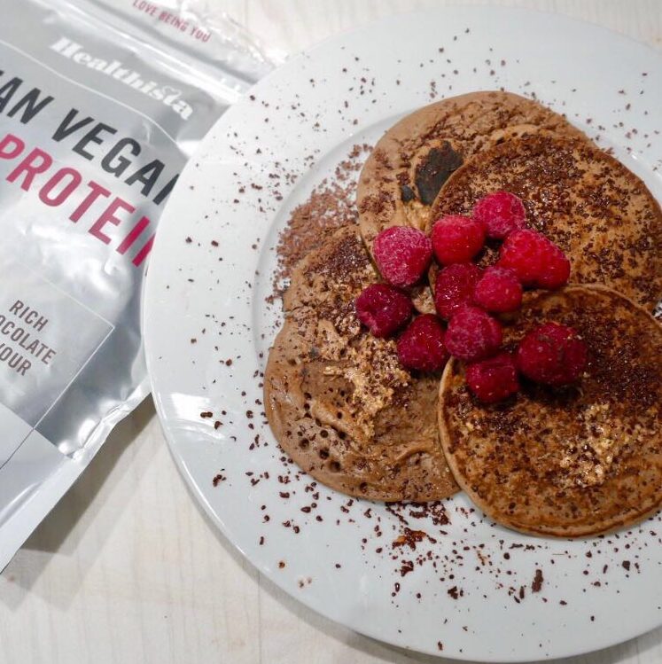 vegan protein powder pancakes recipe healthista