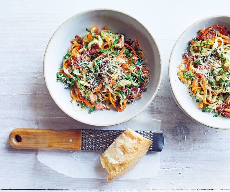 Low Carb Express Rainbow Spaghetti