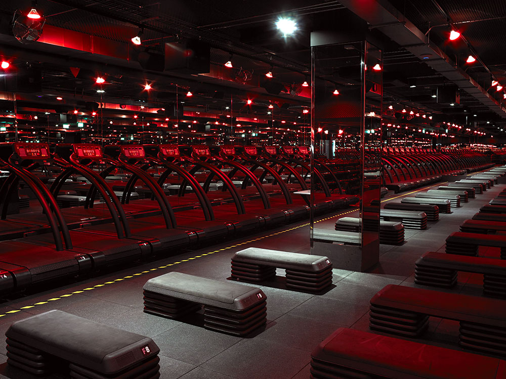 Barry's Bootcamp, red room studio 5 weeks to 5k