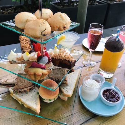 vegan afternoon tea clarisse flon cafe forty one by healthista